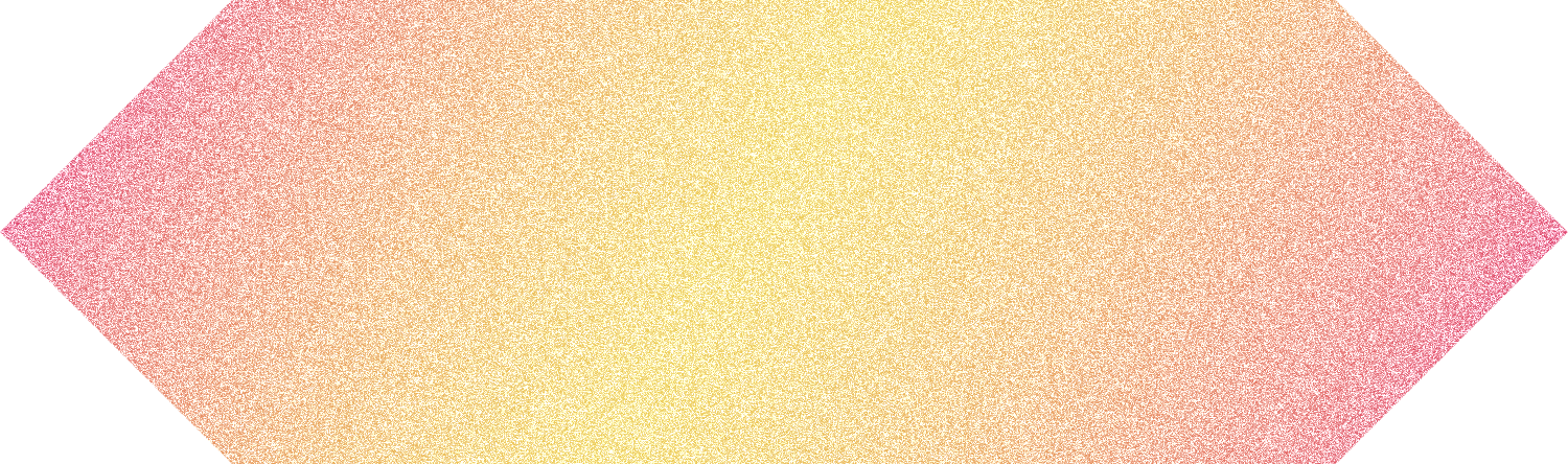 Grainy Gradient Buildable Brutalist Pointed-end Rectangle Shape